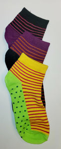 Women's Printed Cotton Ankle Socks