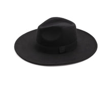 Load image into Gallery viewer, Wide Brim Fedora Hat