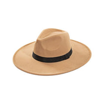Load image into Gallery viewer, Wide Brim Fedora Hat