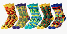 Load image into Gallery viewer, Kente Inspired Premium Socks
