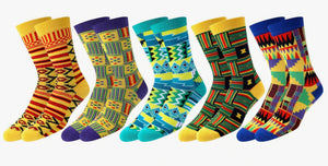 Kente Inspired Premium Socks