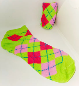 Women's Printed Cotton Ankle Socks