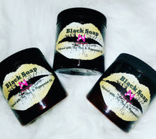 Load image into Gallery viewer, African Black Soap Infused w/ Tea Tree and Peppermint Oil
