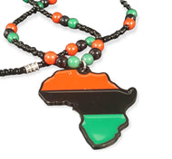 Stainless Steel Africa Pendant