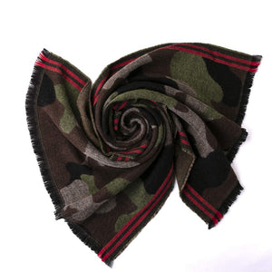 Camouflage Blanket Scarf