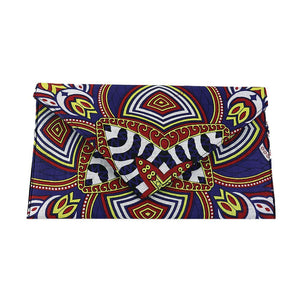 Cloth African Print Envelope Clutch